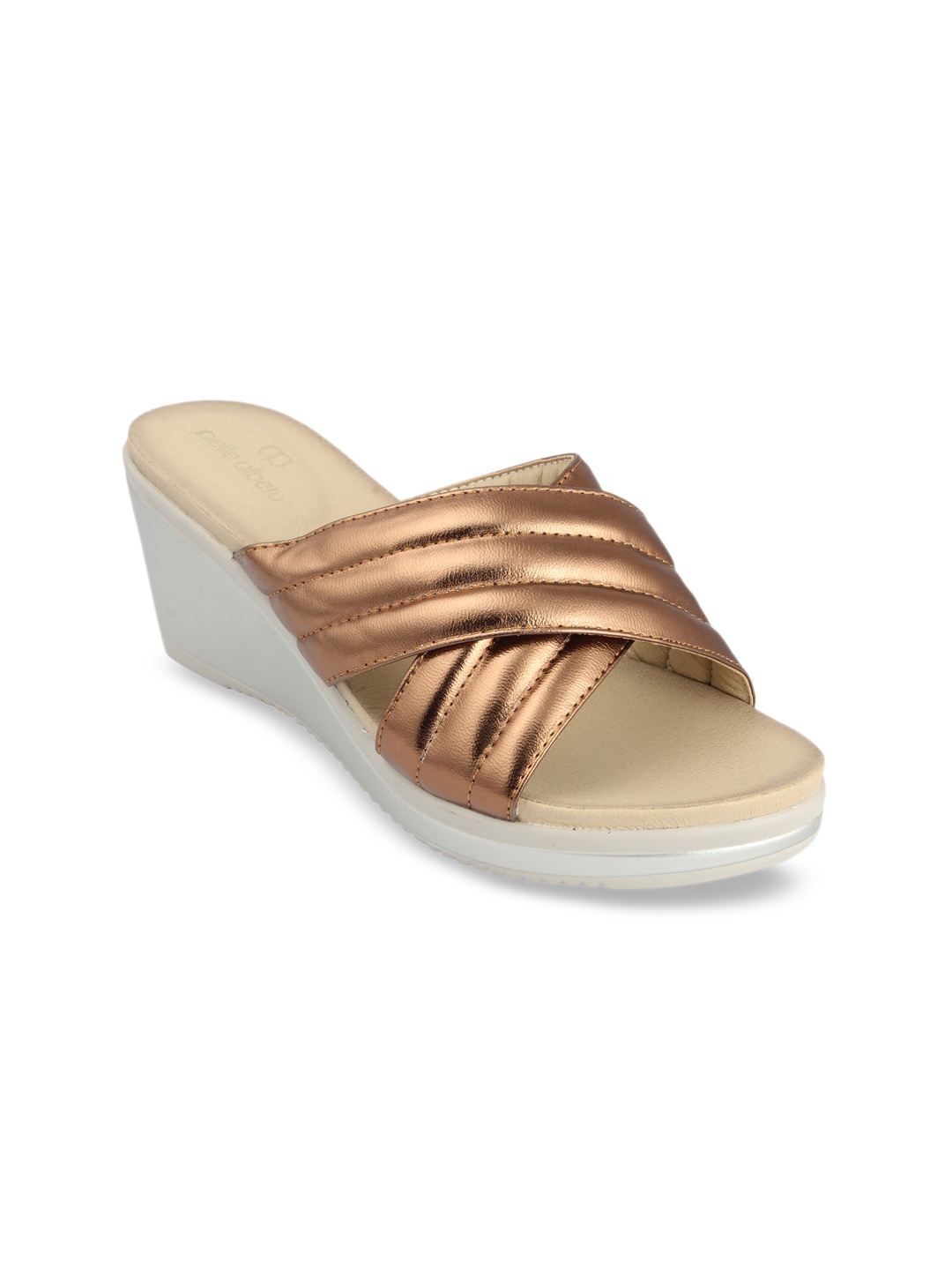 

pelle albero Women Copper-Toned Solid Heels