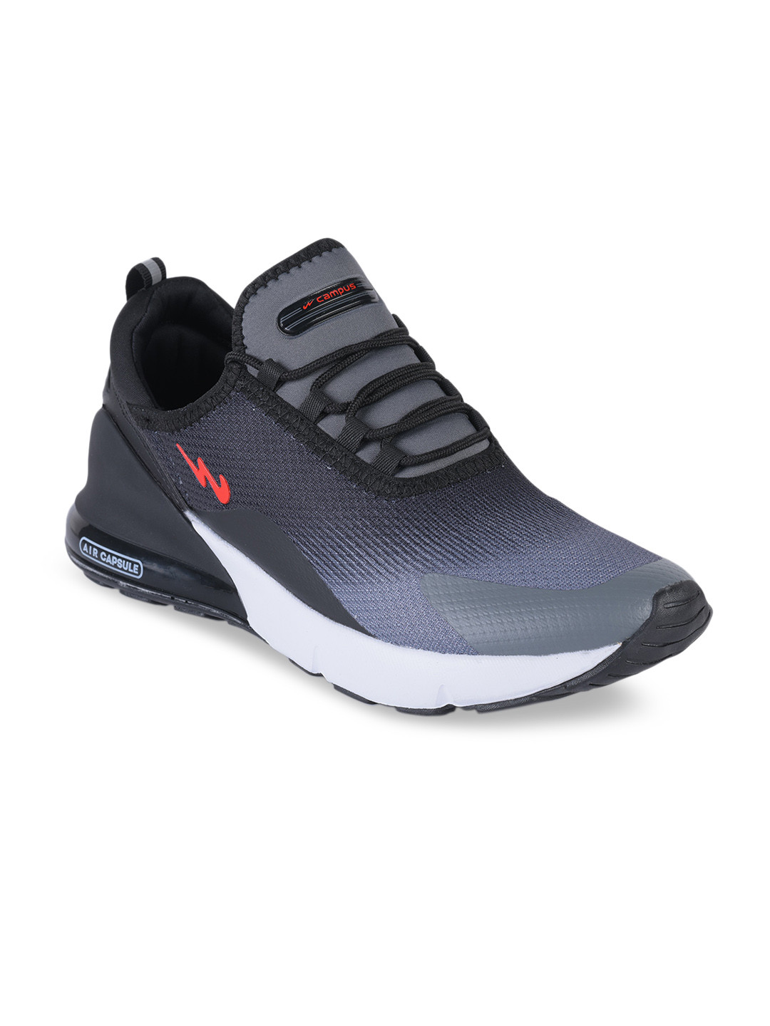 

Campus Men Grey Mesh Running Shoes