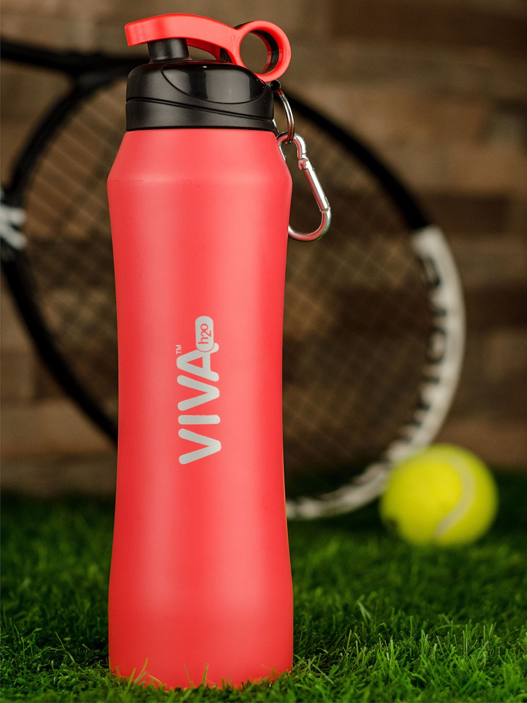 

VIVA h2o Red Solid Stainless Steel Vaccum Insulated Water Bottle