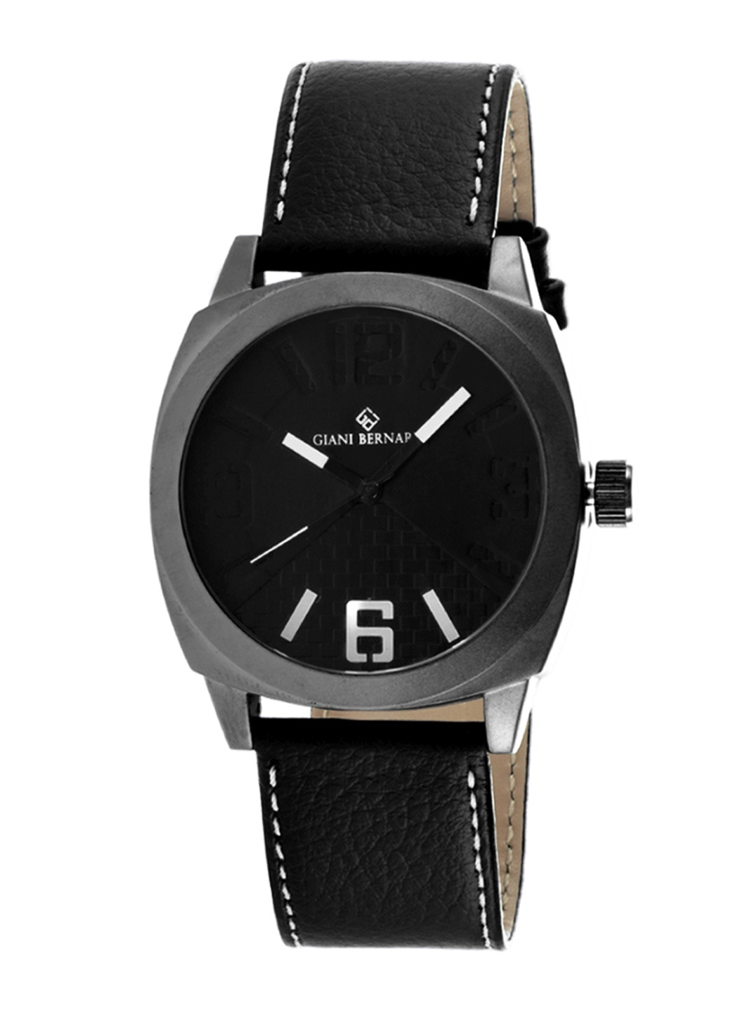 

Giani Bernard Men Black Analogue Watch GB-113BX