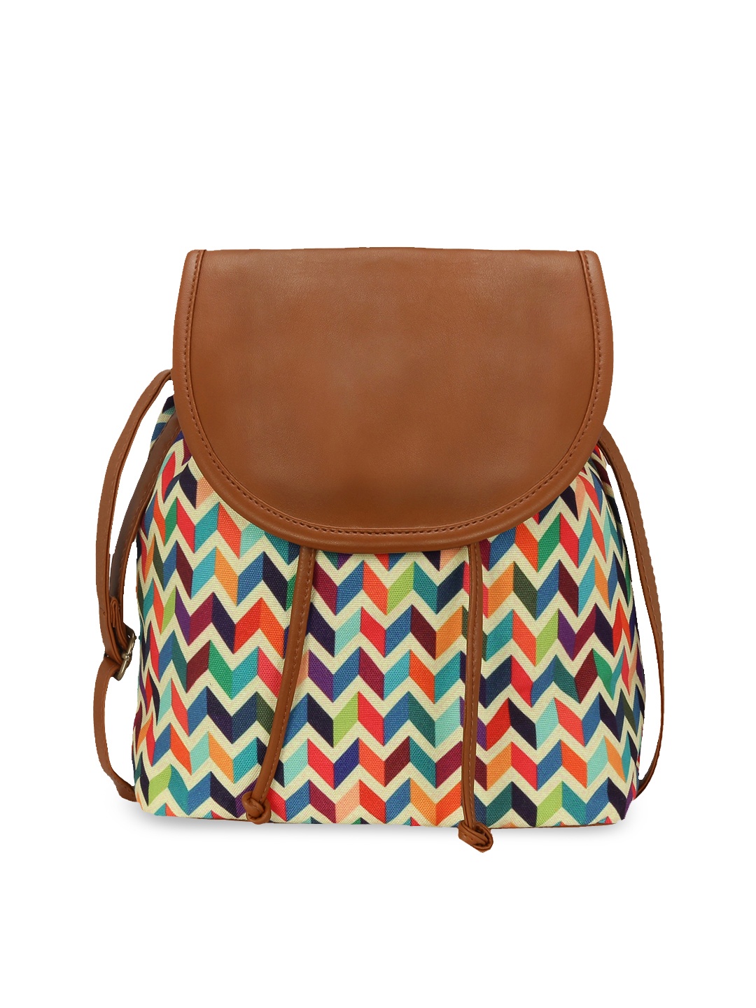 

KLEIO Multicoloured Printed Shoulder Bag, Multi