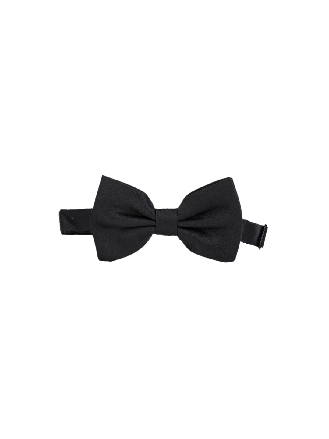 

Calvadoss Black Solid Bow Tie