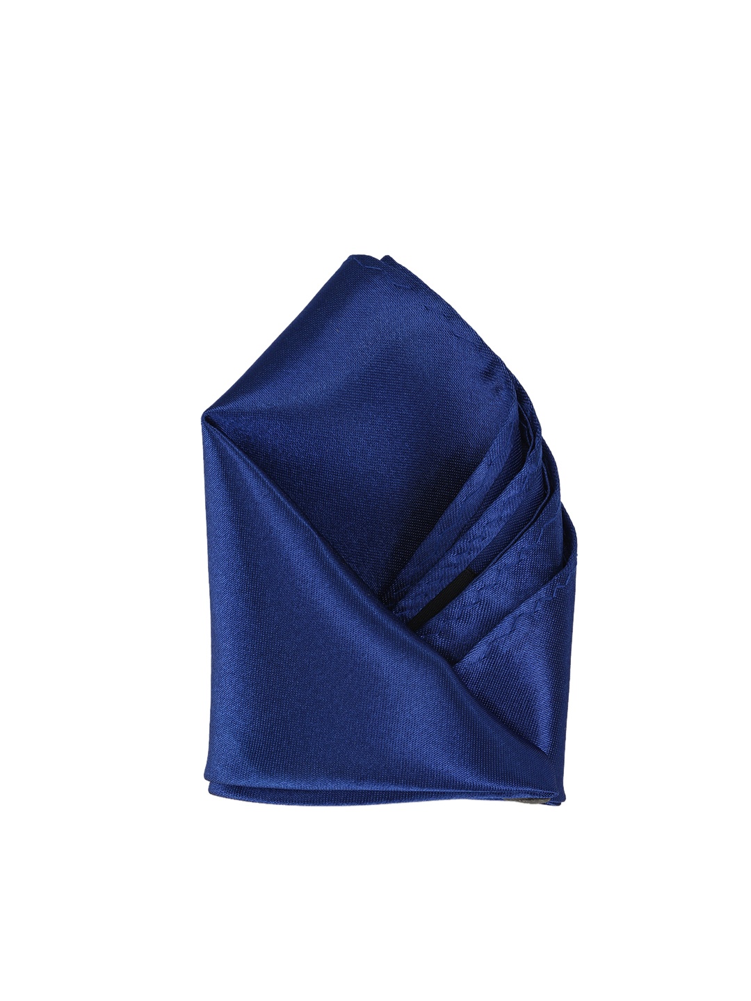 

Calvadoss Men Blue Solid Pocket Square