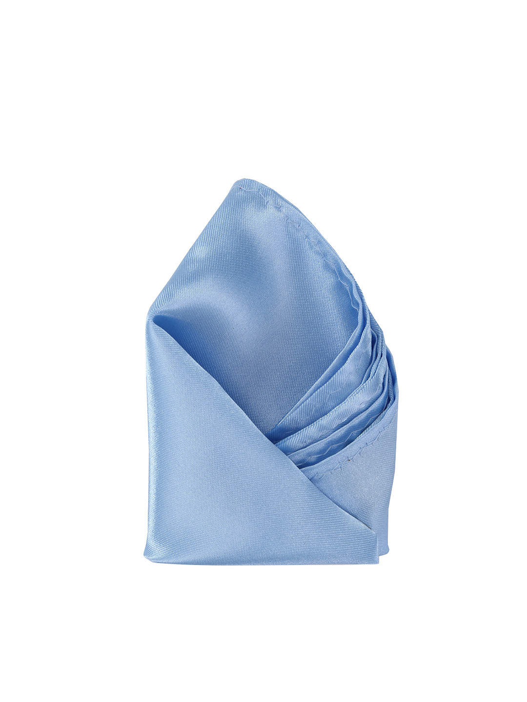 

Calvadoss Men Blue Solid Pocket Square