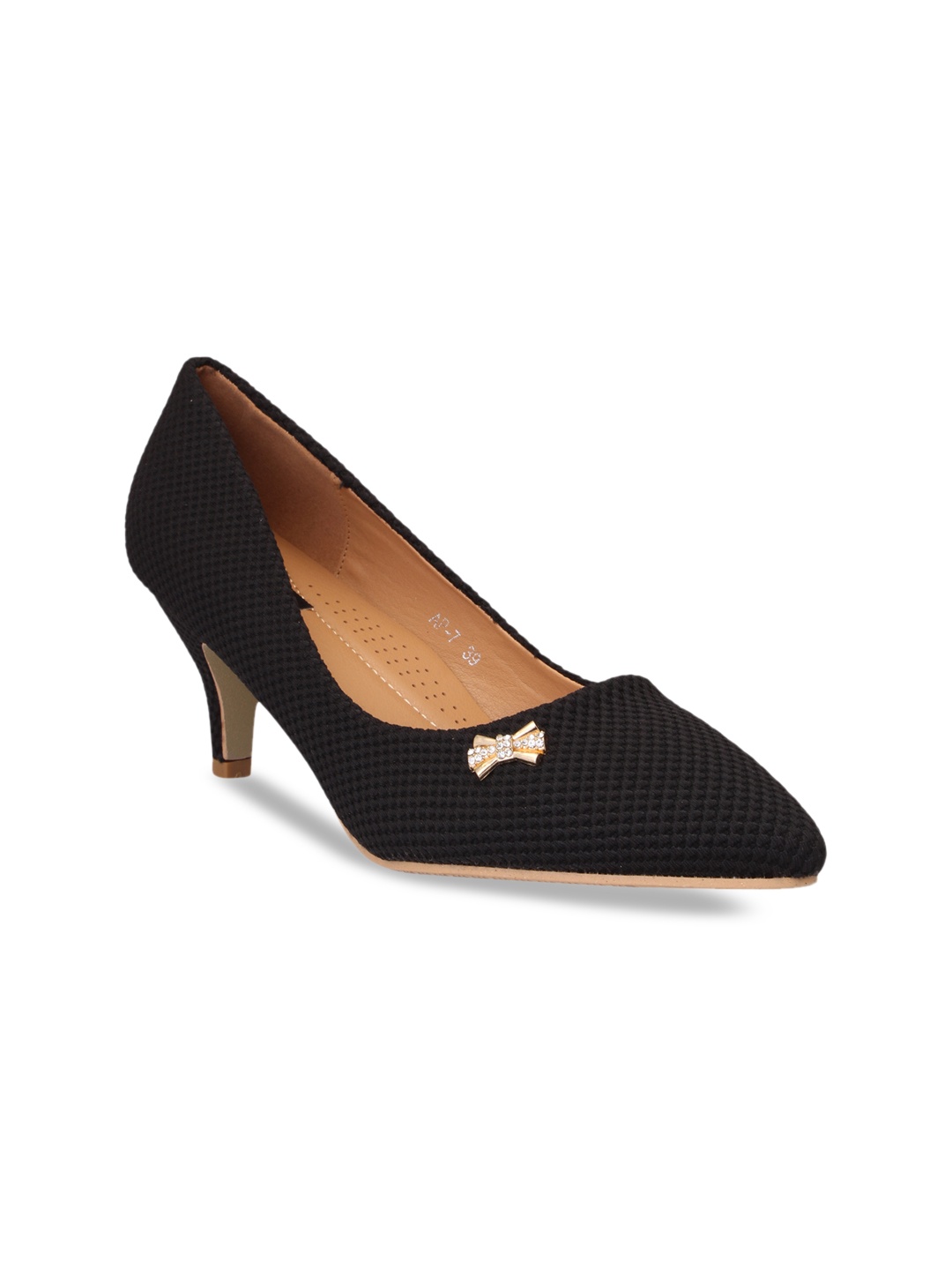 

pelle albero Women Black Solid Pumps