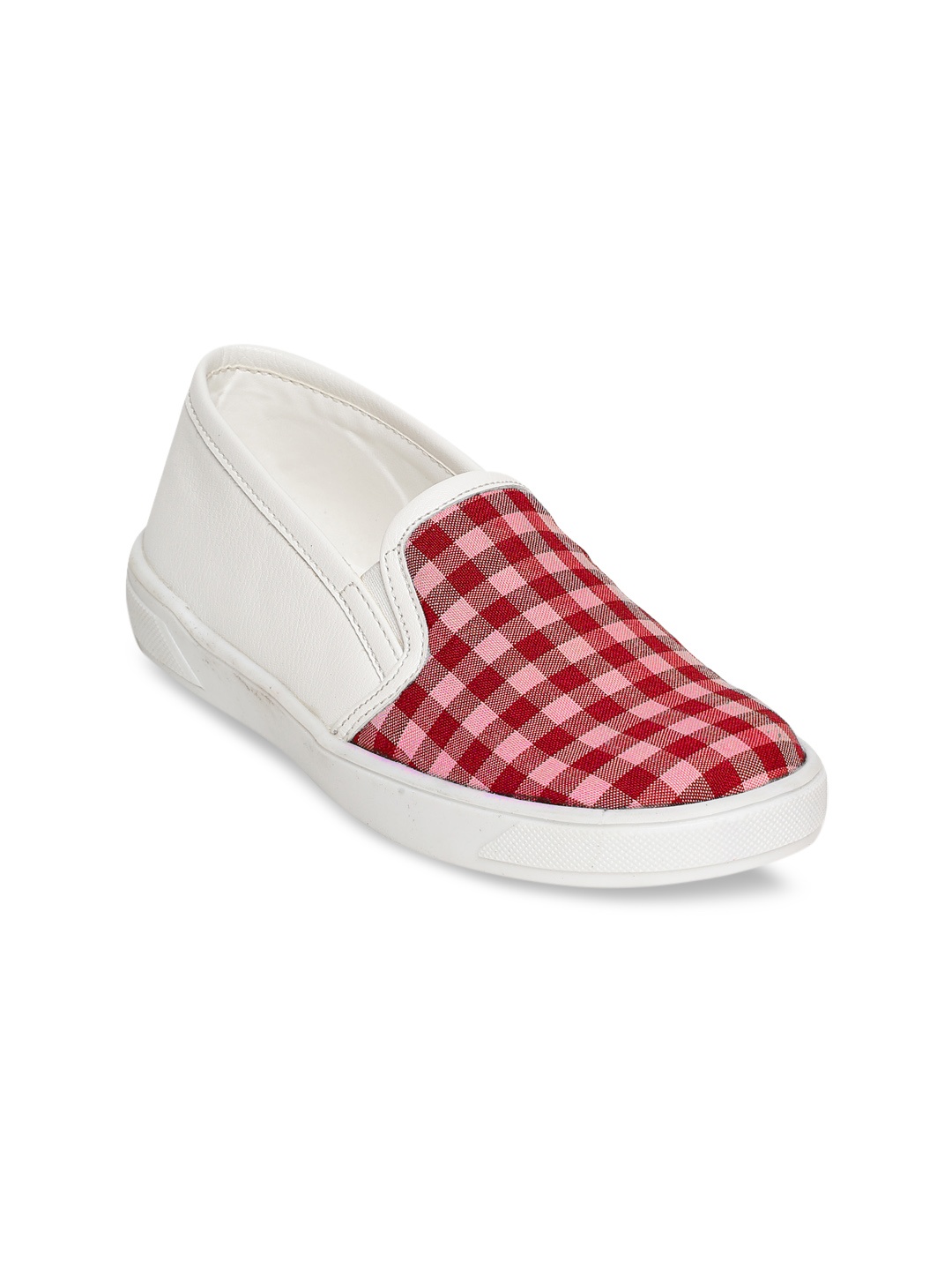 

Bruno Manetti Unisex Red Slip-On Sneakers