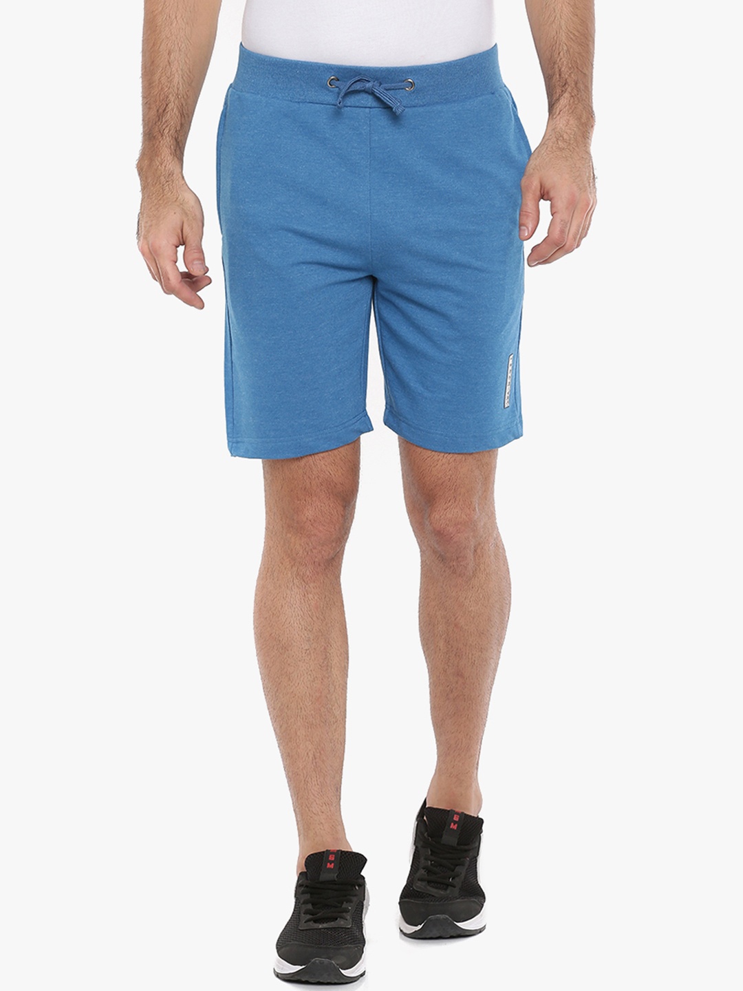

Force NXT Men Super Combed Cotton Bermuda Shorts, Blue