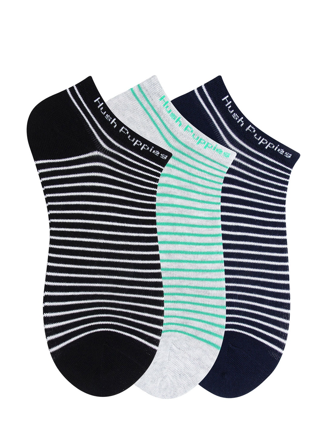 

Hush Puppies Women Pack of 3 Assorted Ankle-Length Socks