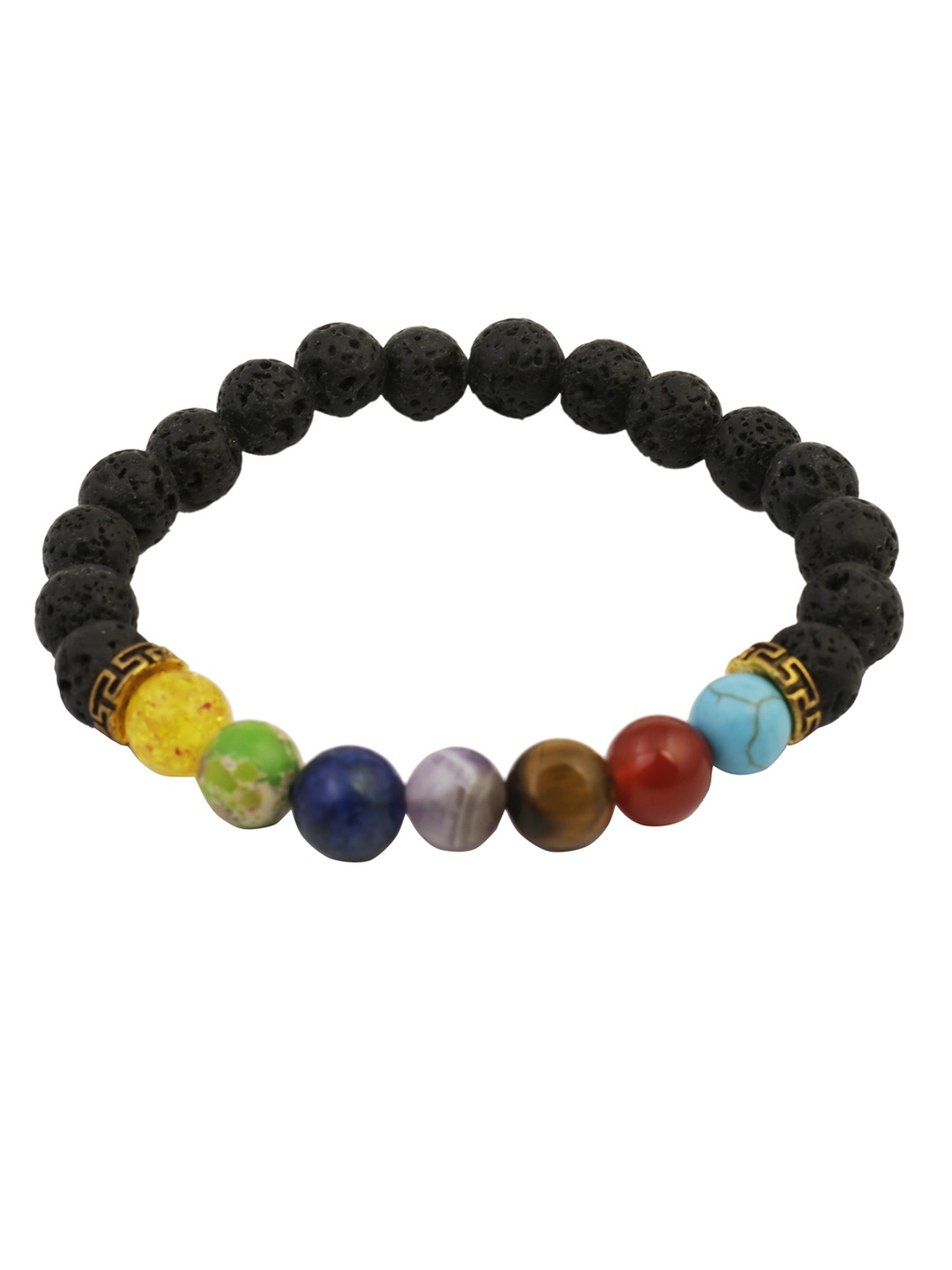 DUGRISTYLE Women Black Wraparound Bracelet
