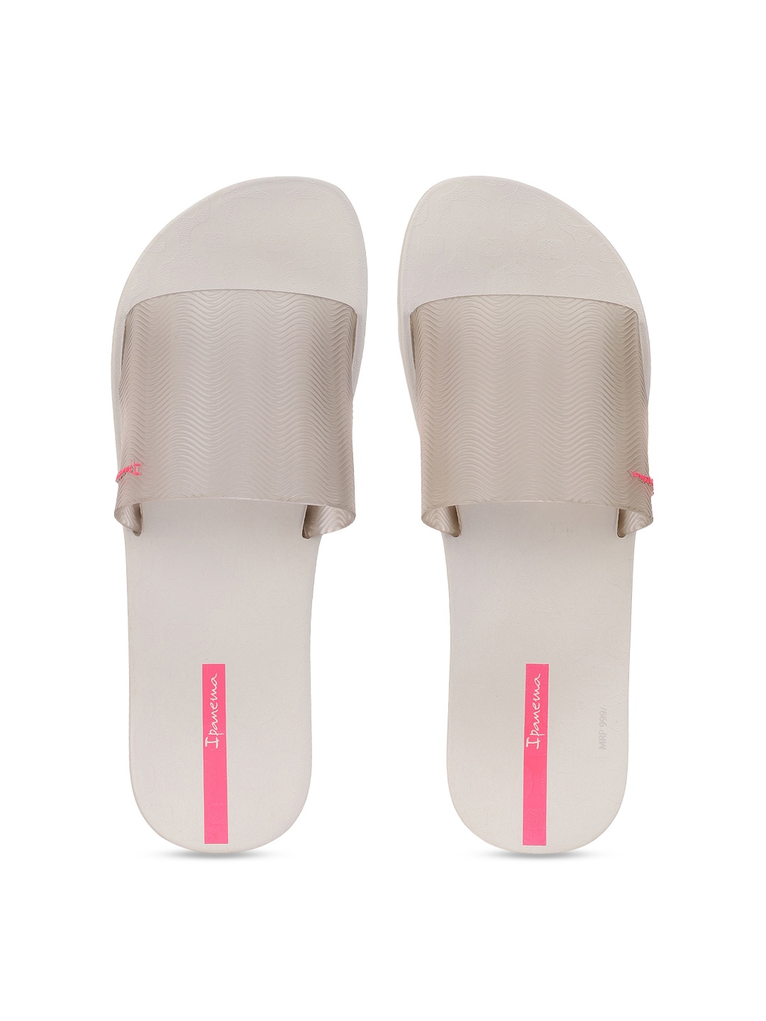 

iPanema Women Grey Printed Sliders