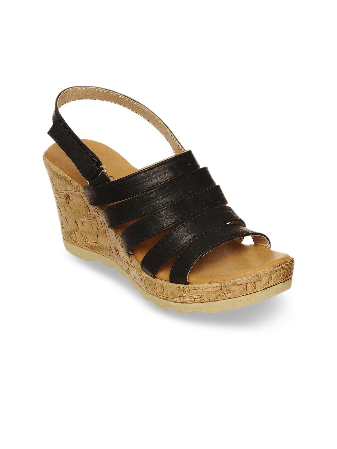 

Bruno Manetti Women Black Solid Heels