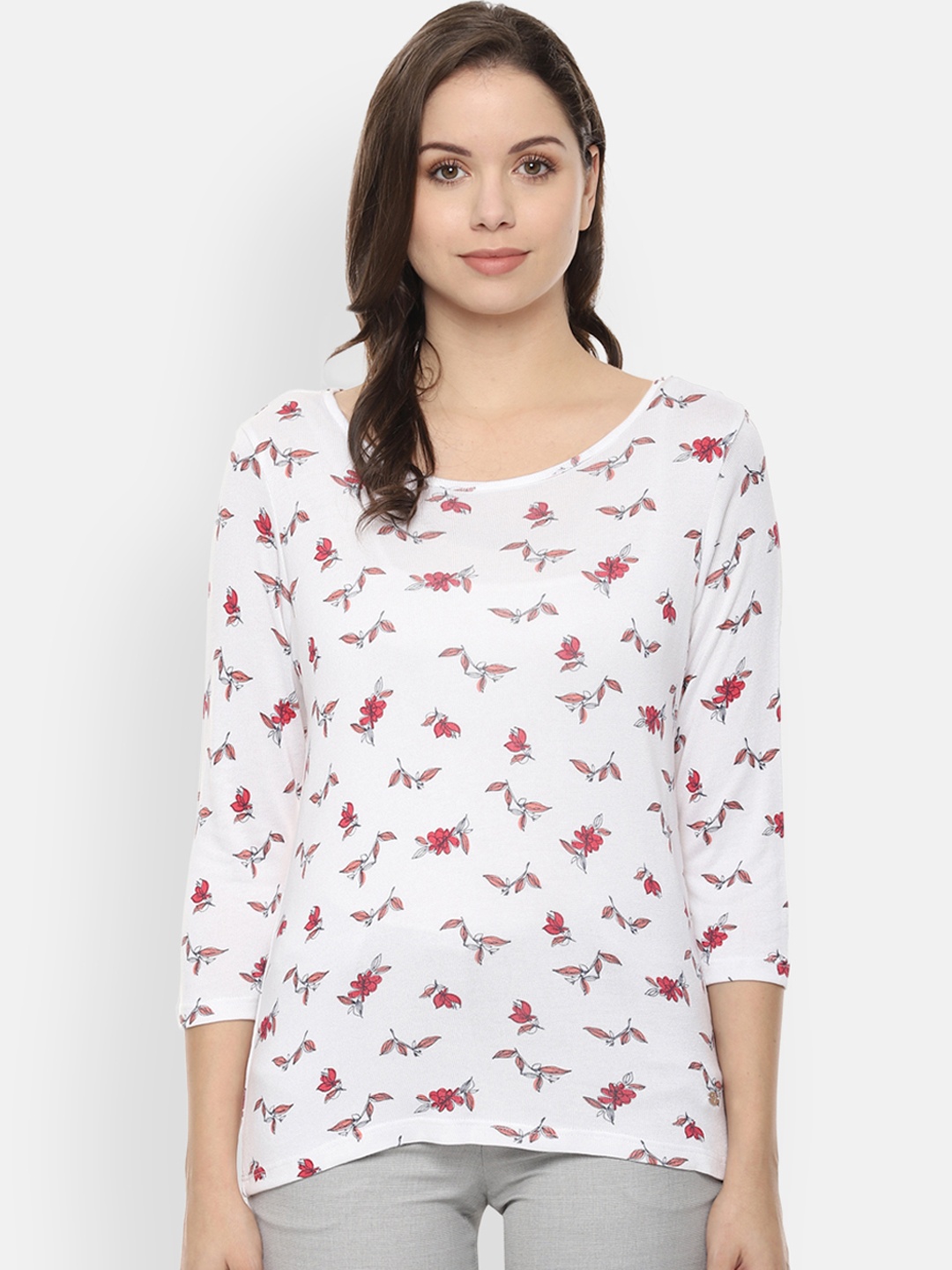 

Allen Solly Woman Women White Printed Top