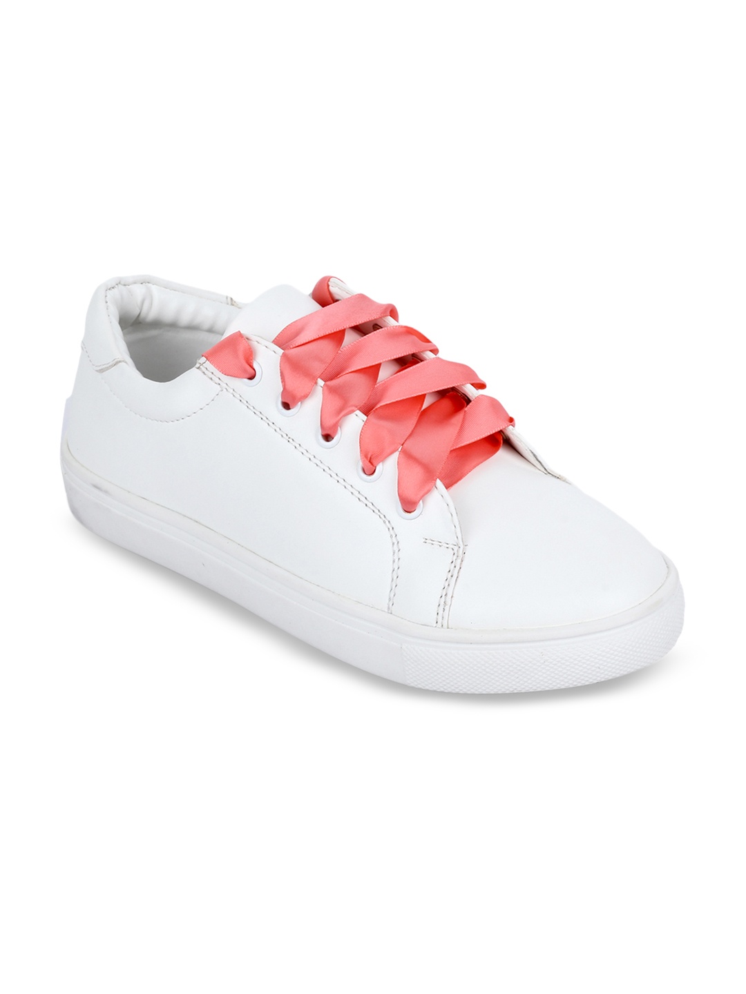 

Bruno Manetti Women White Sneakers