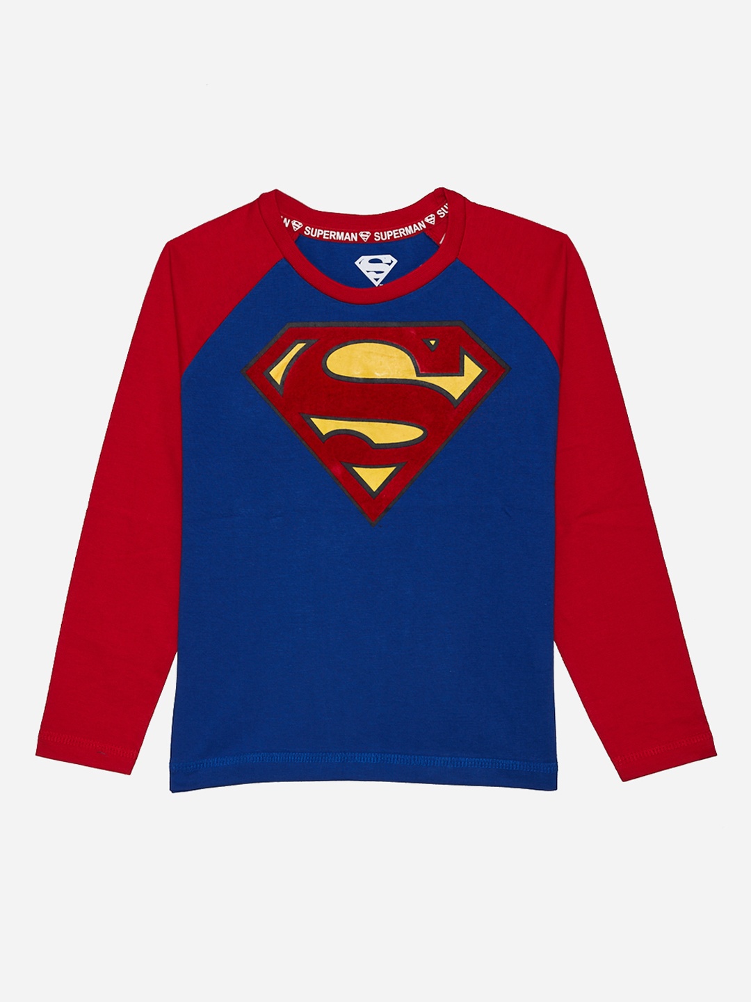 Superman featured Red Tshirt for Boys