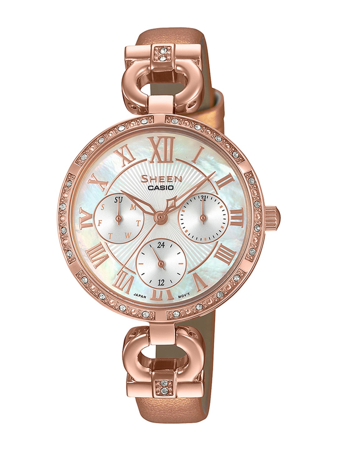 

Casio Sheen Women Silver Analogue watch SX267 SHE-3067PGL-7BUDF