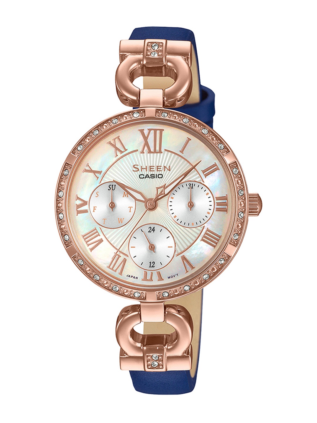 

Casio Sheen Women Silver Analogue watch SX266 SHE-3067PGL-7AUDF