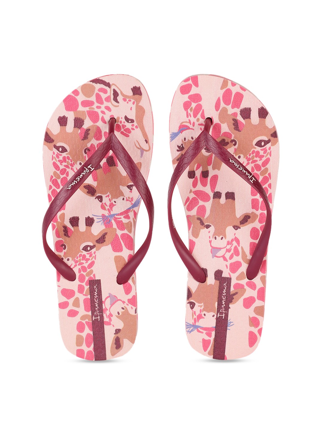 

iPanema Women Pink Printed Thong Flip-Flops