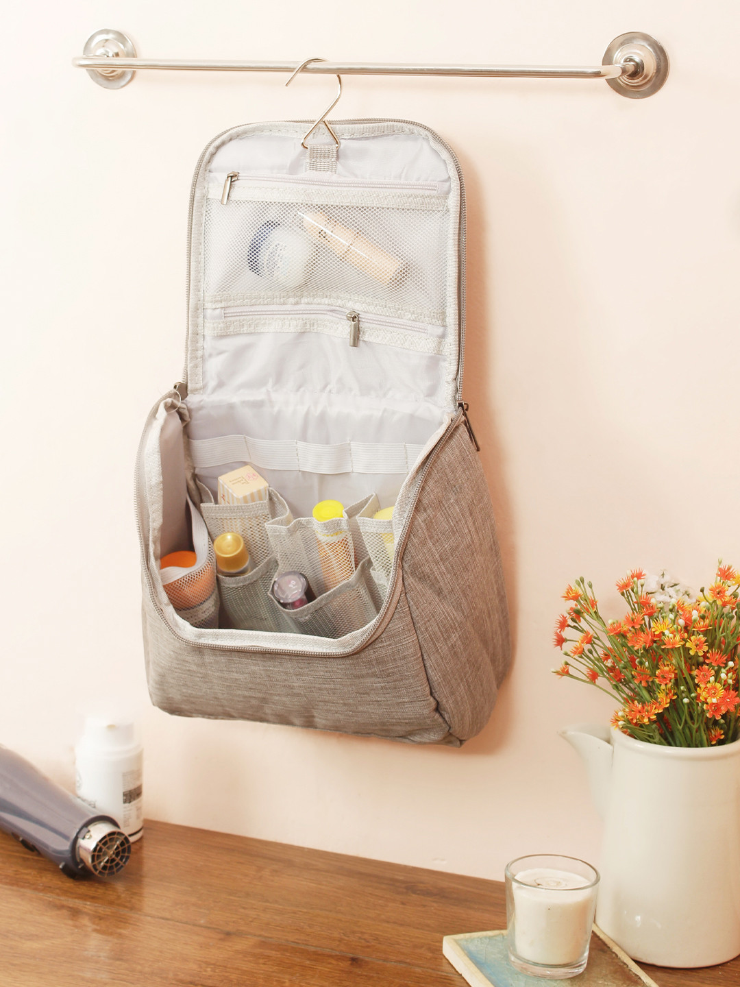 

Cortina Grey Solid Organiser