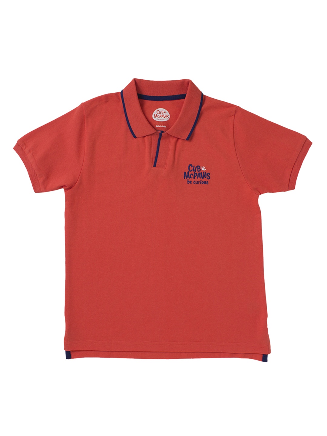 

Cub McPaws Boys Pack Of 2 Solid Polo Collar T-shirts, Green