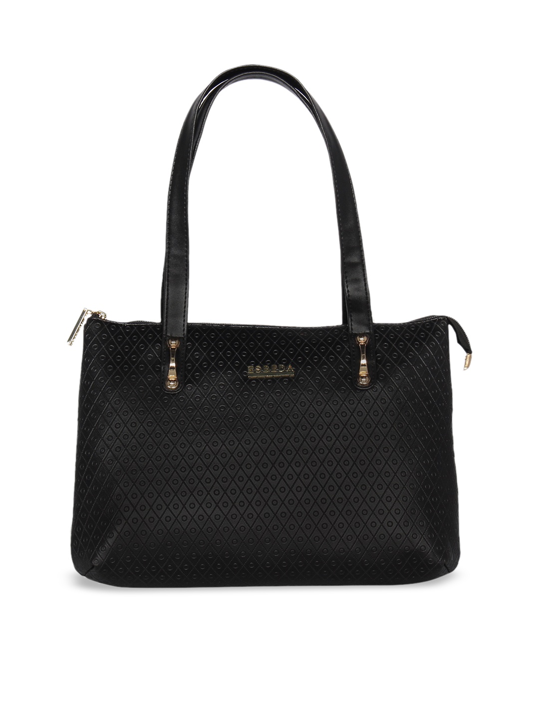 

ESBEDA Black Textured Shoulder Bag