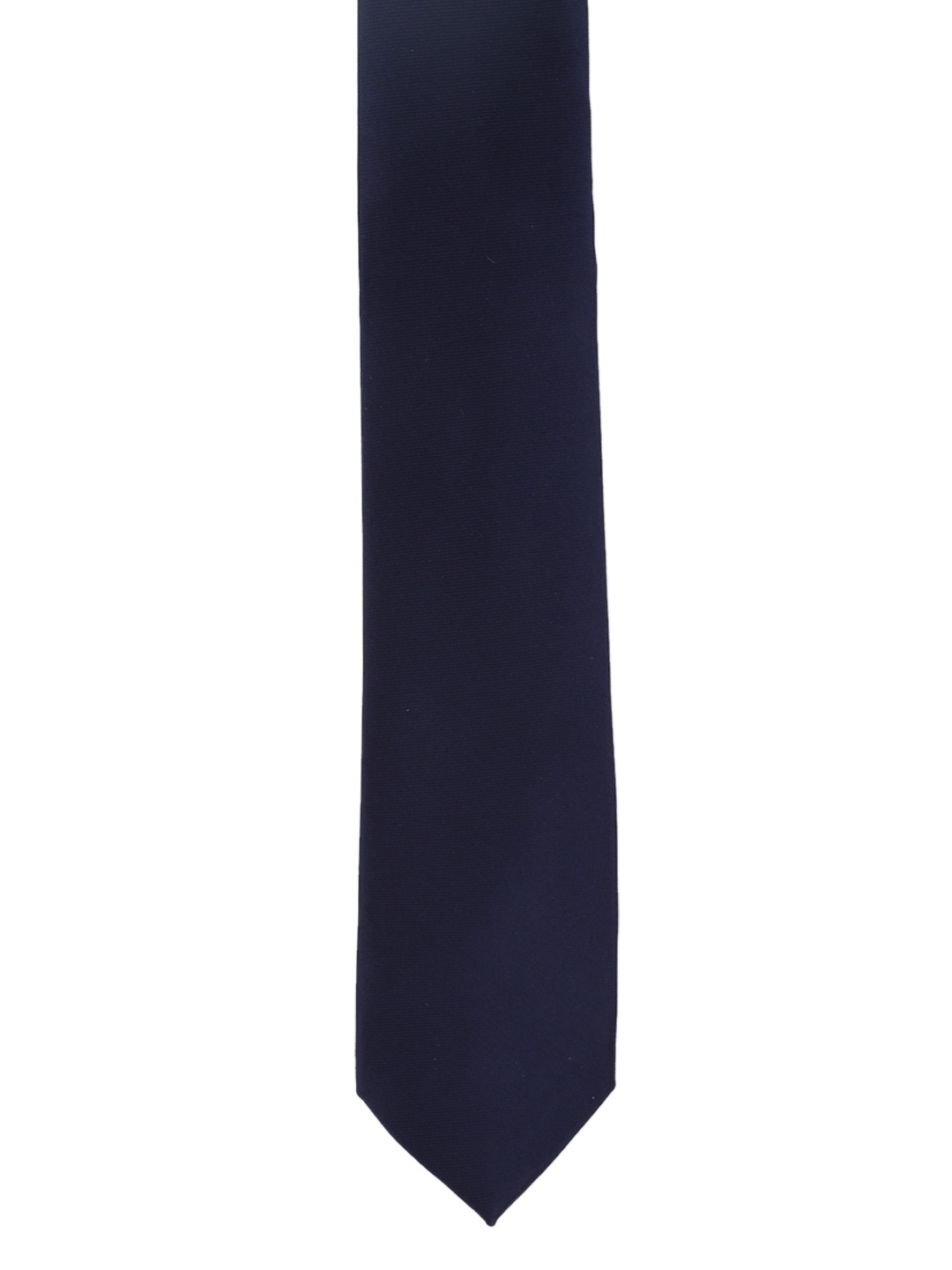 

Van Heusen Men Navy Blue Solid Broad Tie