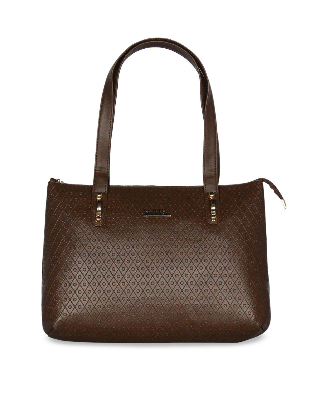 

ESBEDA Coffee Brown Textured Shoulder Bag