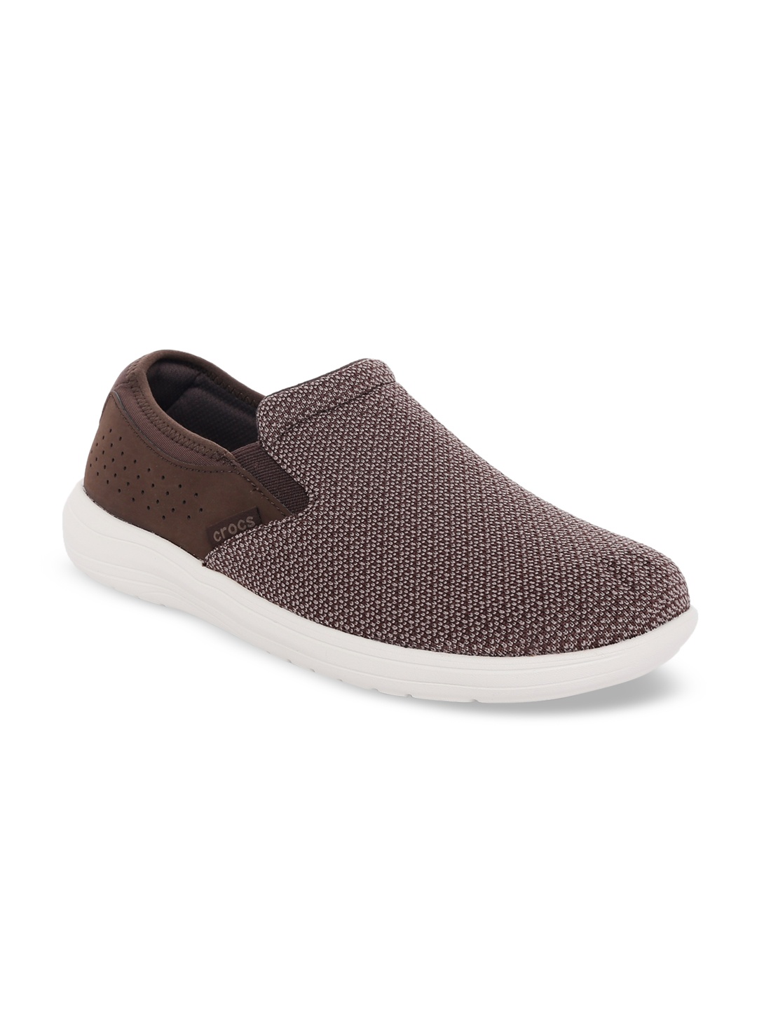 

Crocs Reviva Men Brown Slip-On Sneakers