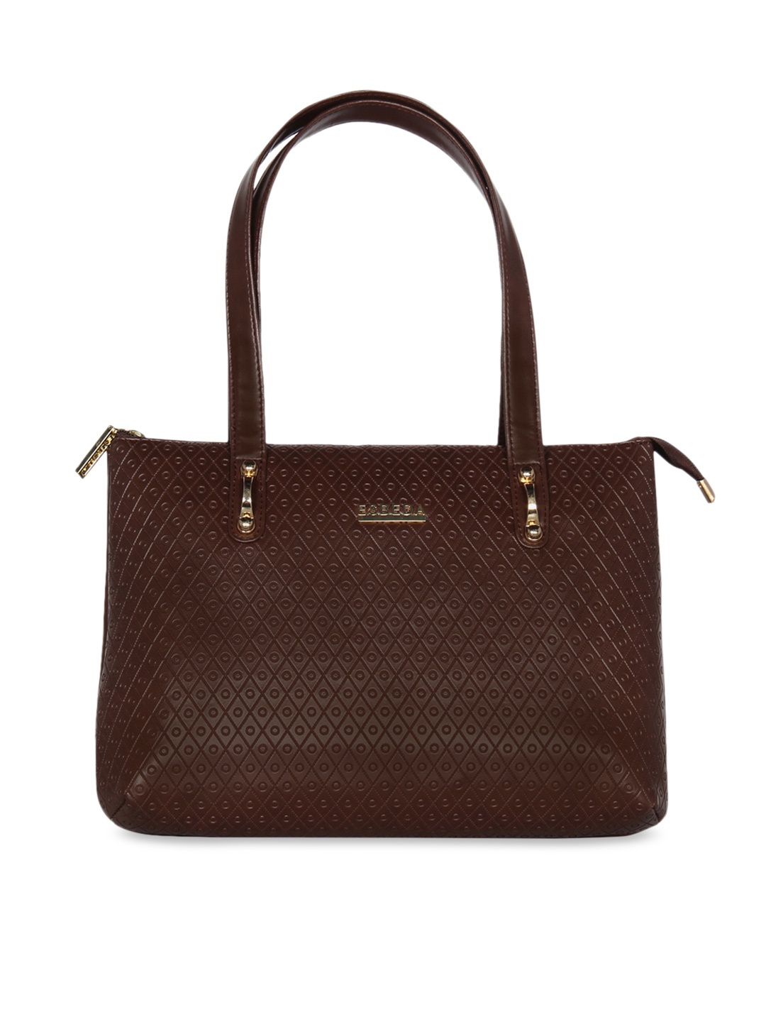

ESBEDA Brown Textured Shoulder Bag