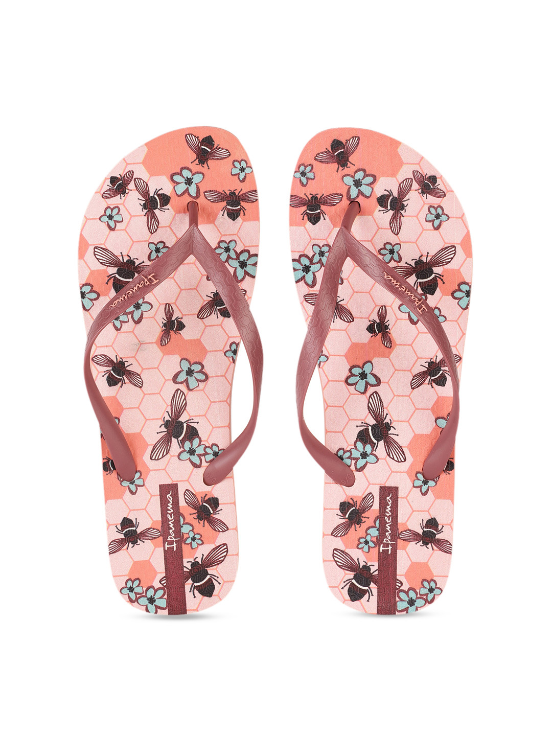 

iPanema Women Pink Printed Thong Flip-Flops
