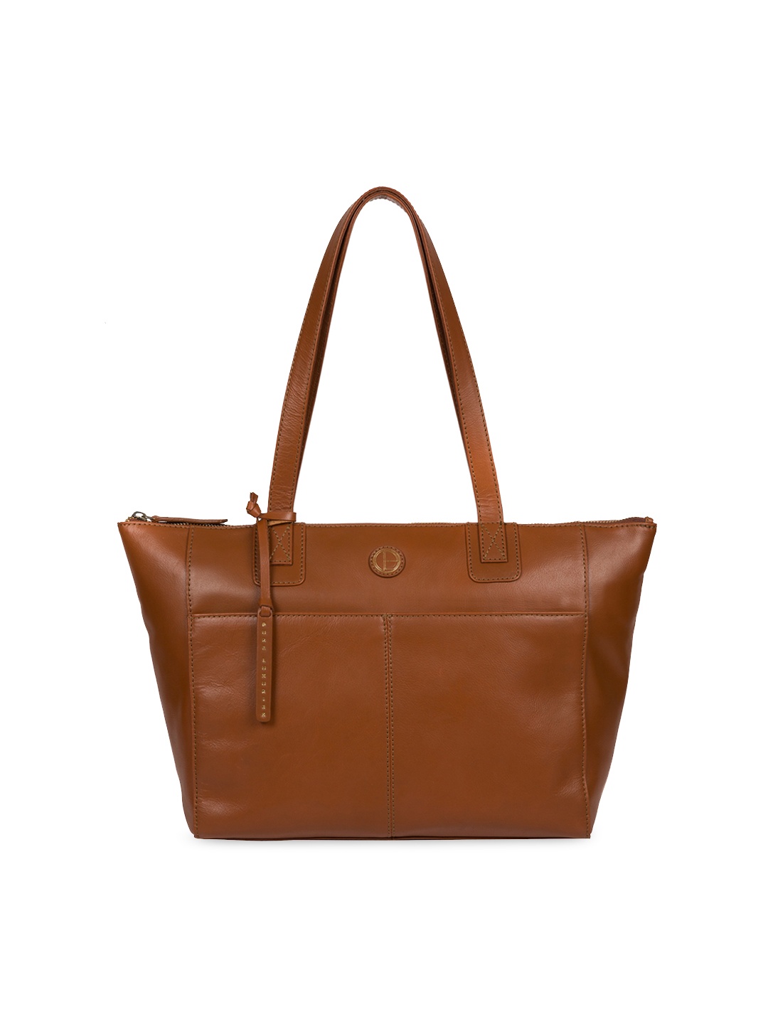 

PURE LUXURIES LONDON Women Tan Brown Solid Genuine Leather Gwent Shoulder Bag