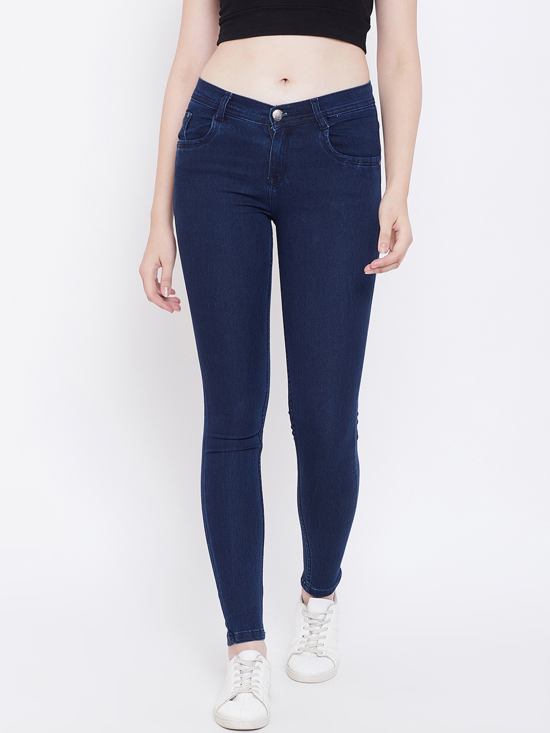 

Nifty Women Blue Slim Fit Mid-Rise Clean Look Stretchable Jeans