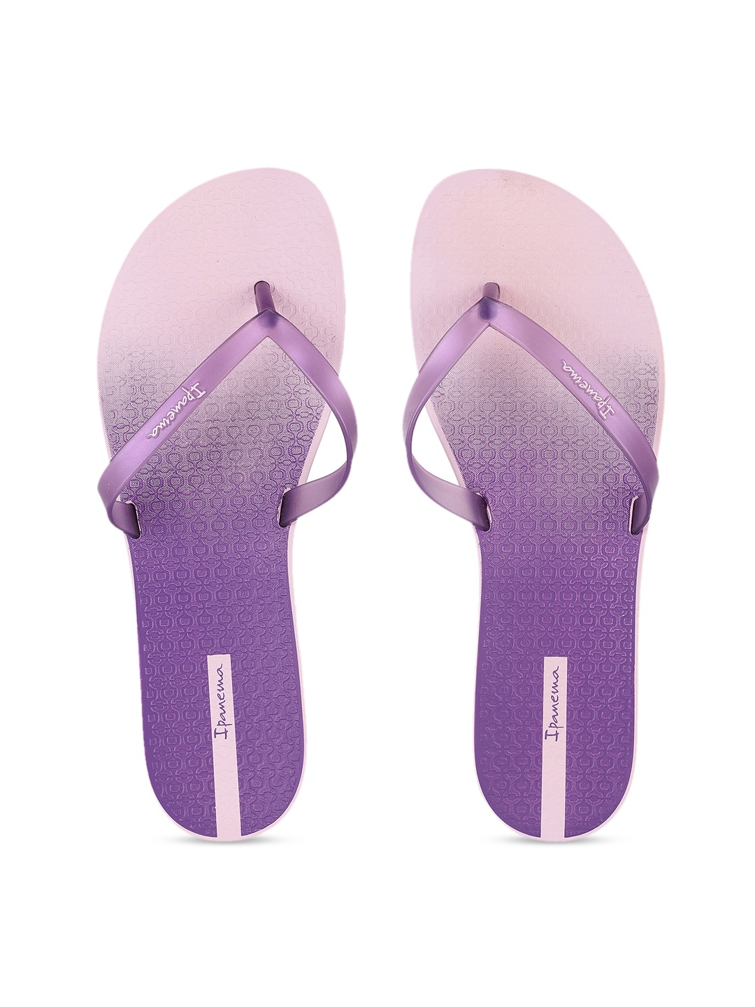 

iPanema Women Purple & Pink Printed Thong Flip-Flops