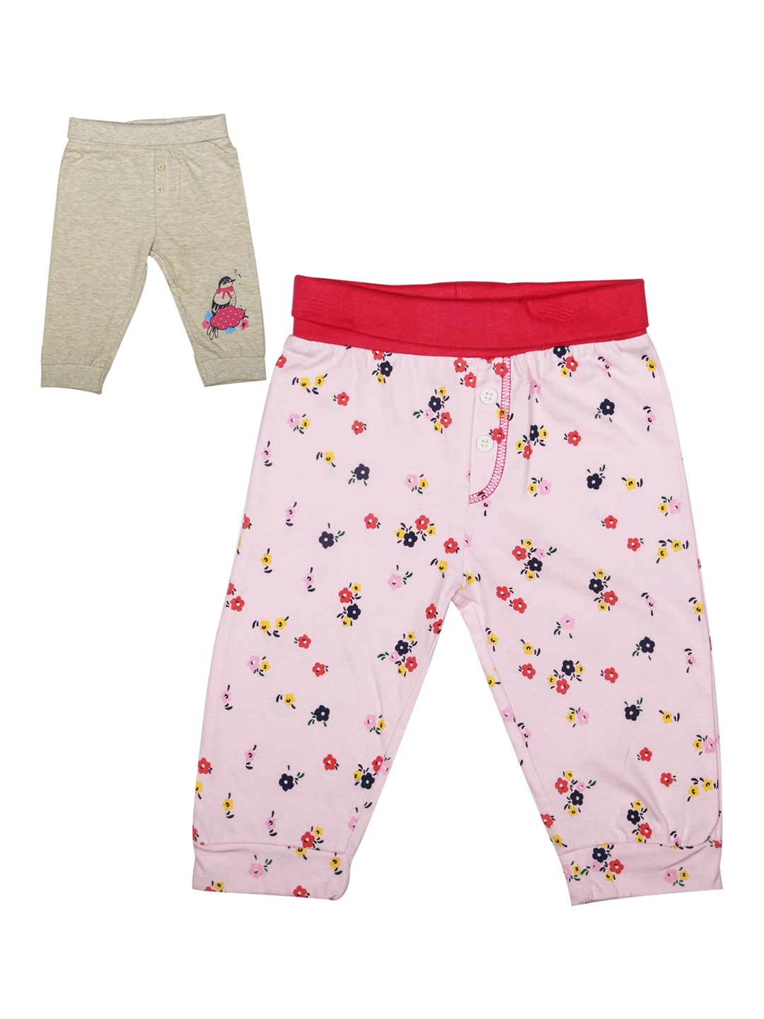 

Mee Mee Girls Set of 2 Track Pants, Pink