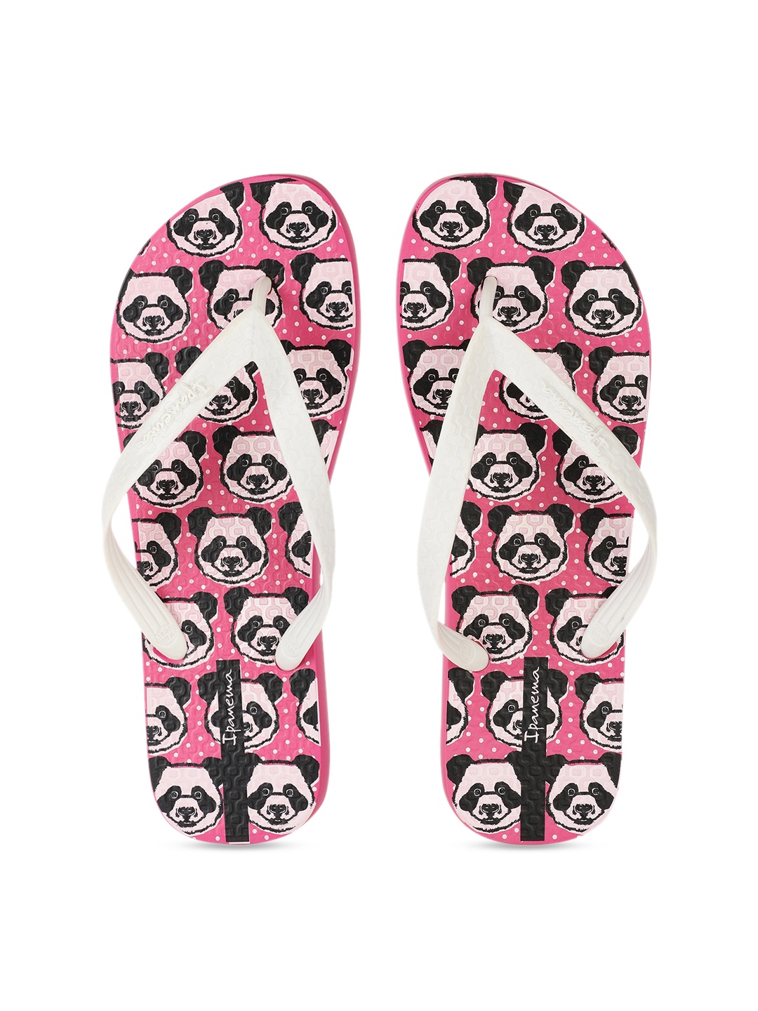 

iPanema Women White & Pink Printed Thong Flip-Flops