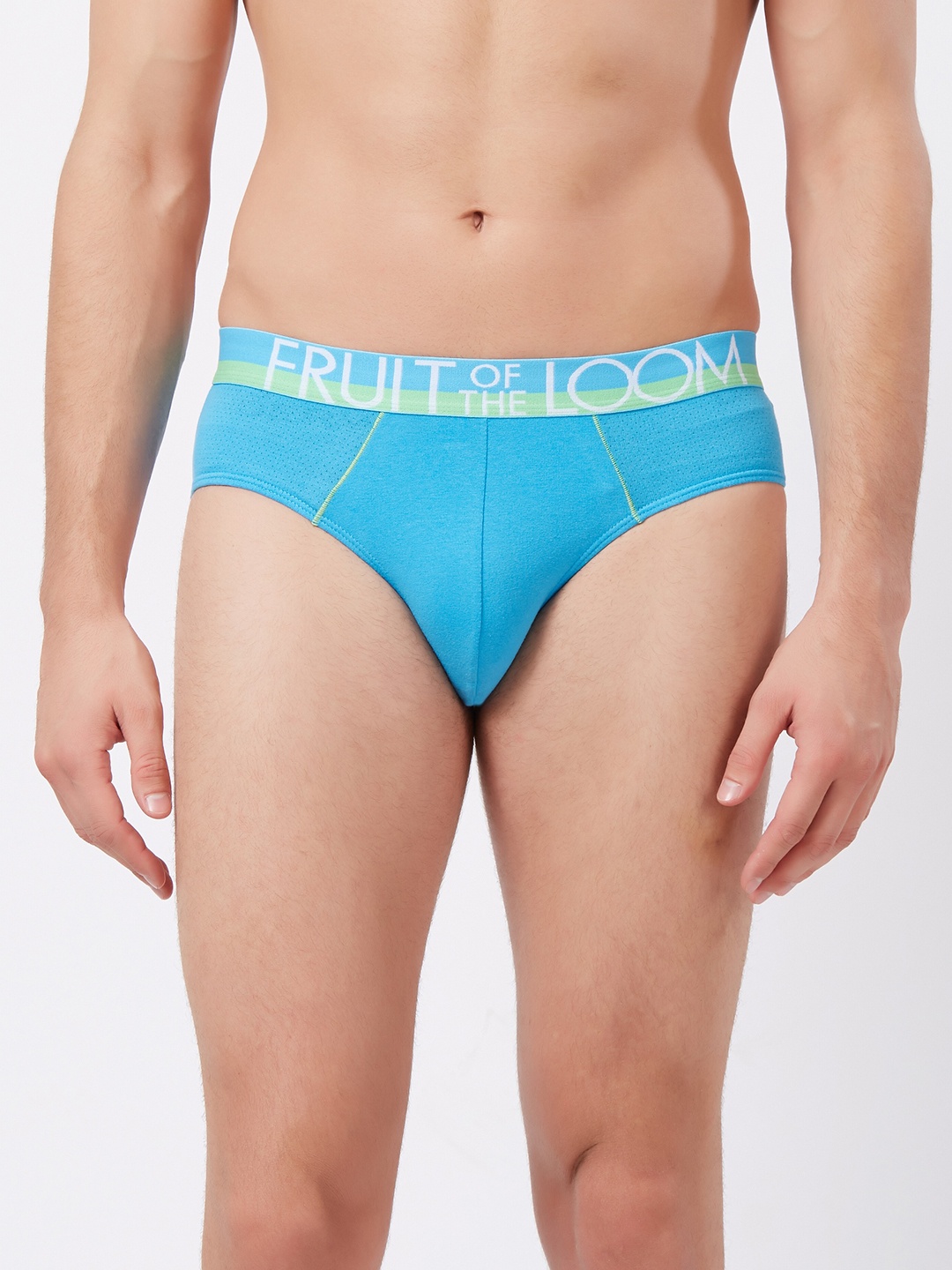 

Fruit of the loom Men Blue Solid Hip Briefs MHB11-A1S4