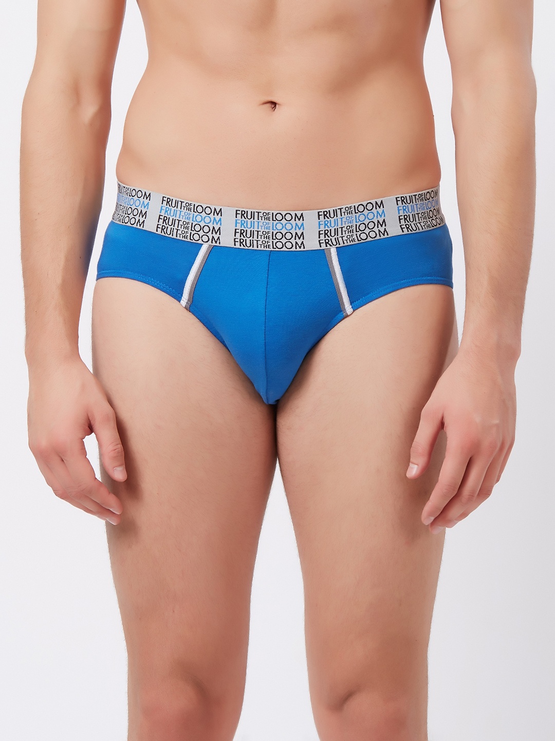 

Fruit of the loom Men Blue Solid Hip Briefs MHB07-A1S2