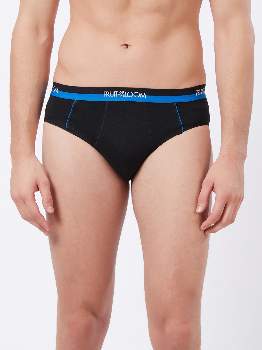 

Fruit of the loom Men Black Solid Hip Briefs MHB03-A1S1