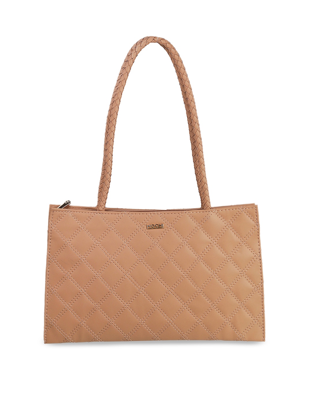 

Mochi Beige Solid Shoulder Bag