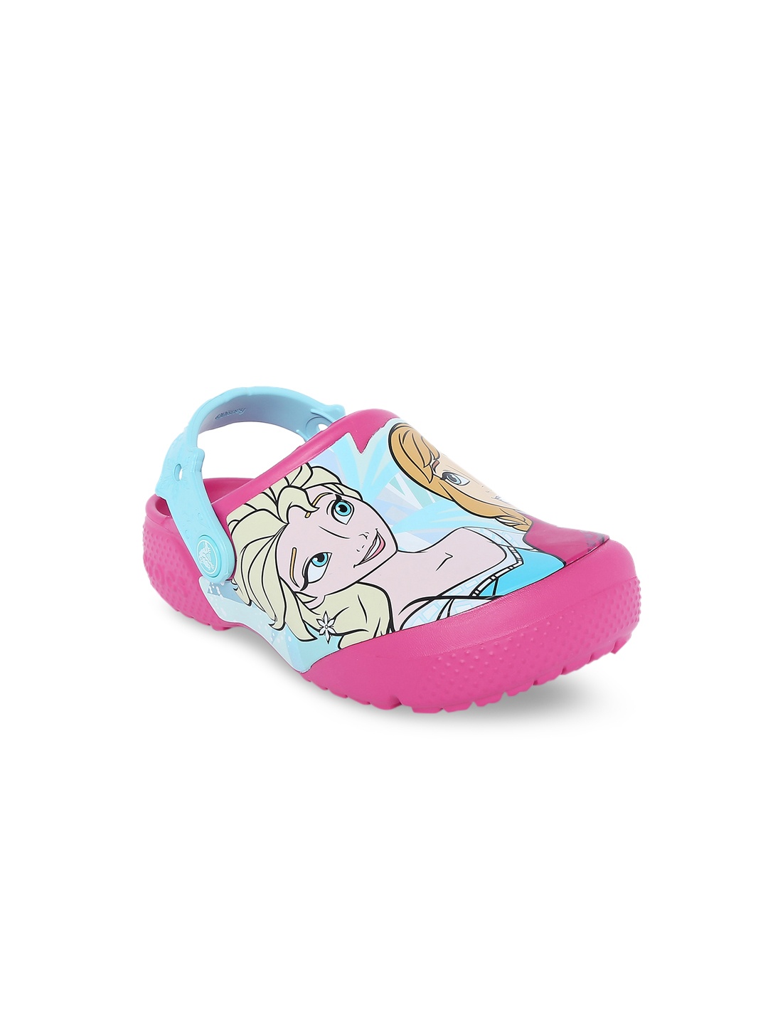 

Crocs Funlab Girls Frozen Print Clogs, Pink