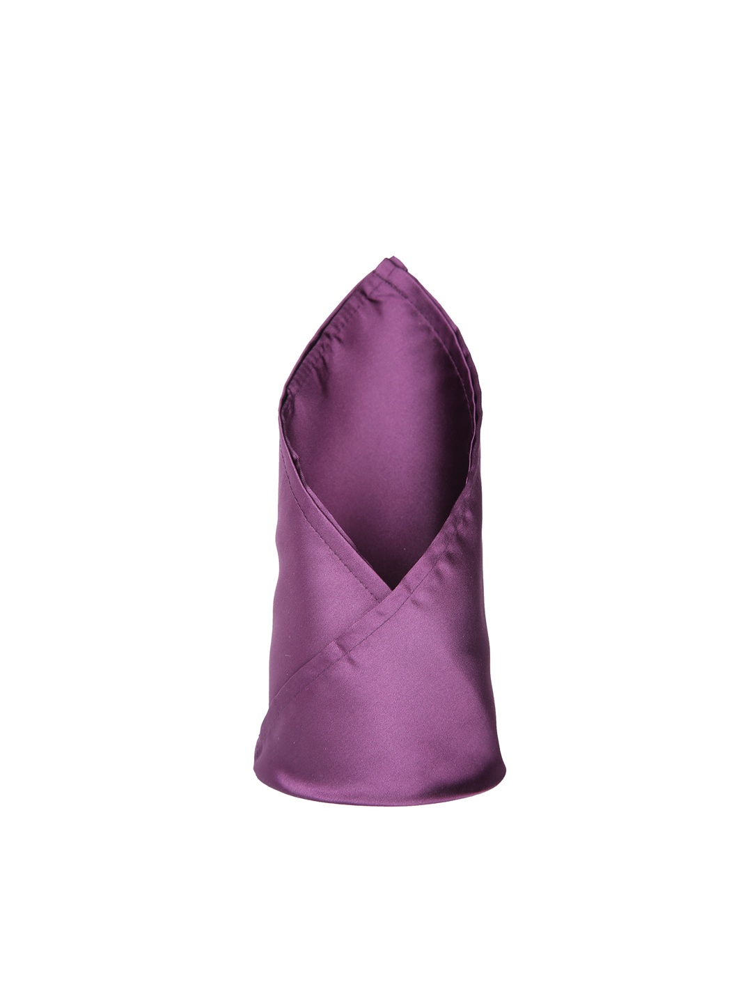 Peter England Men Purple Solid Pocket Square