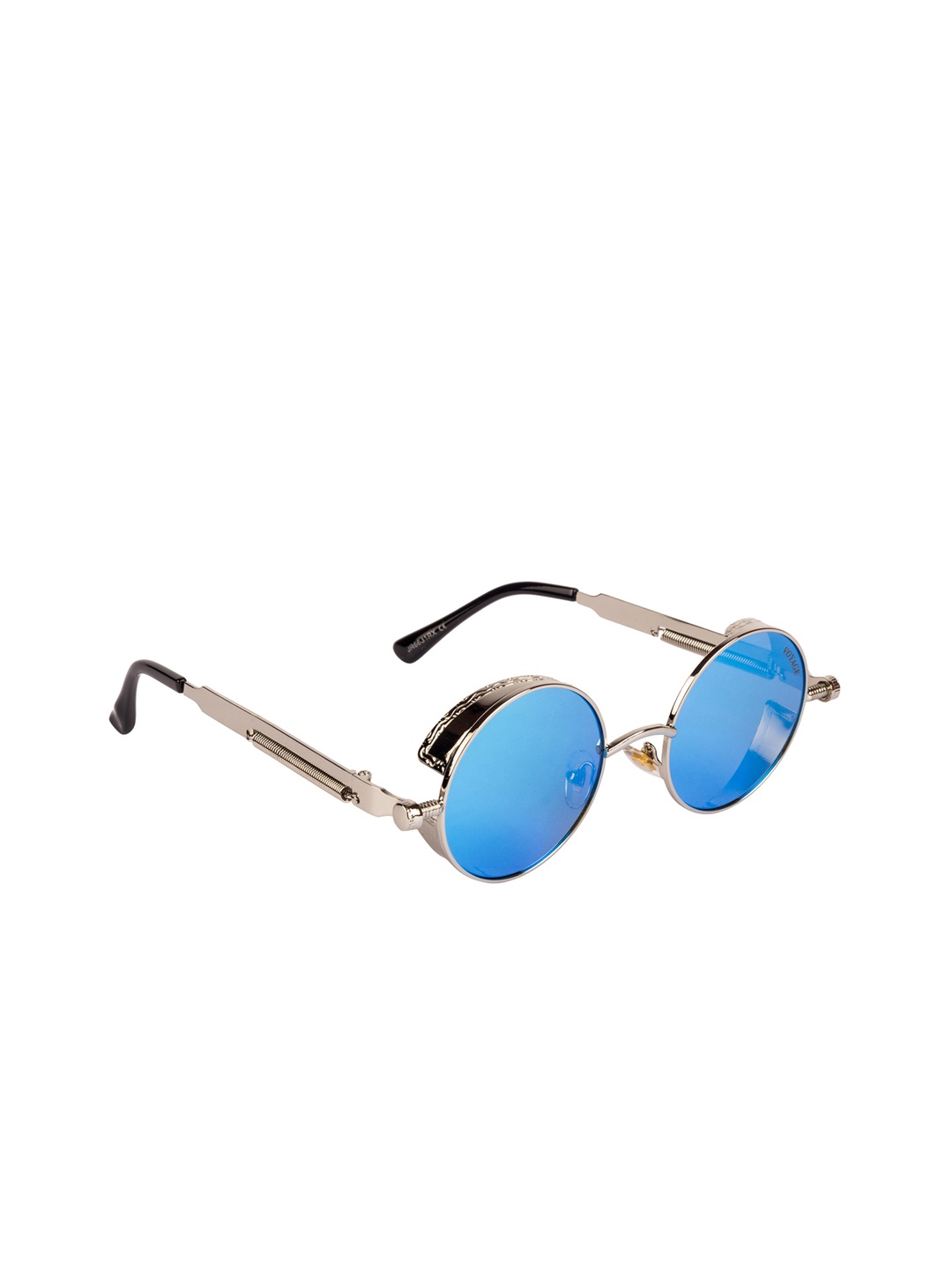 

Voyage Unisex Blue Round Sunglasses JR6631MG2806