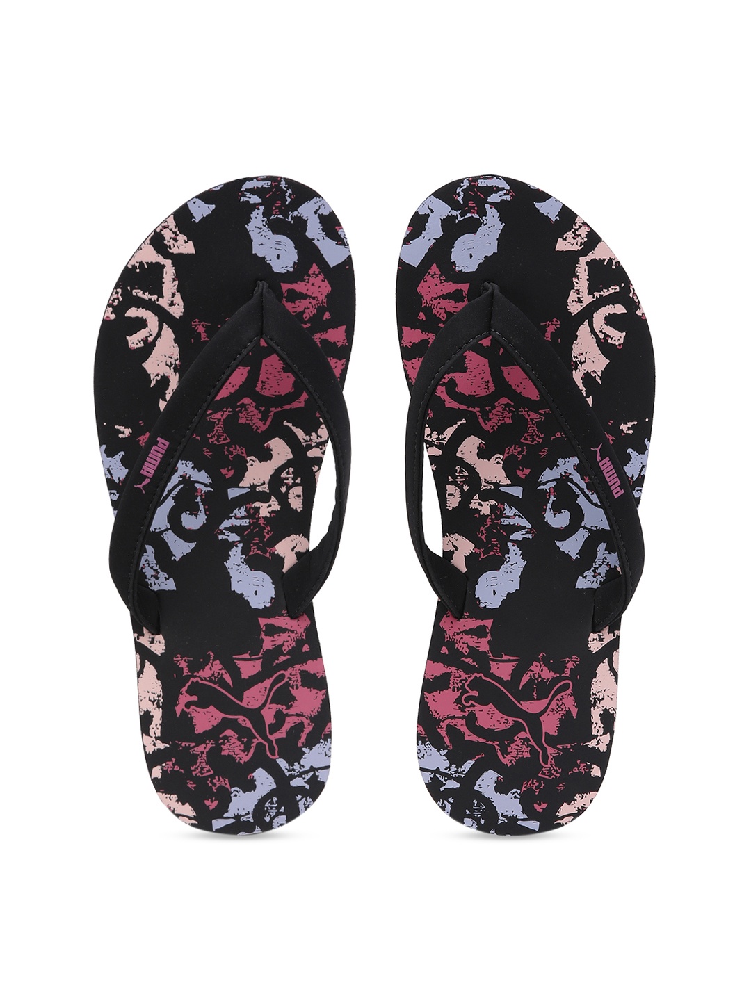 

Puma Women Black Printed Thong Flip-Flops