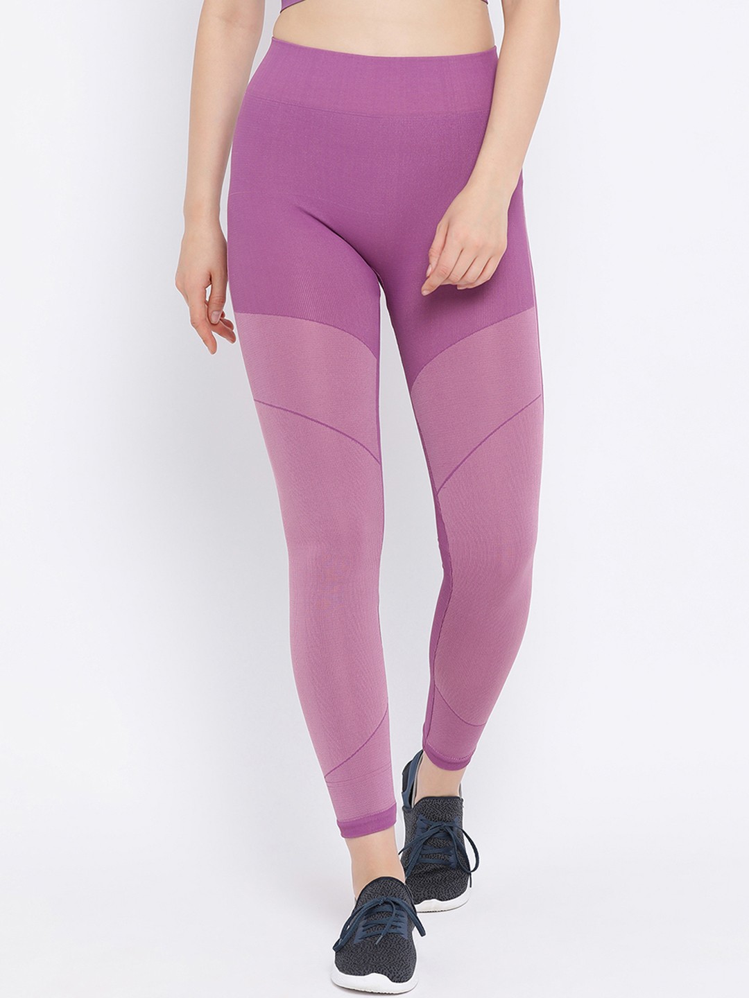 

Clovia Women Purple Tights
