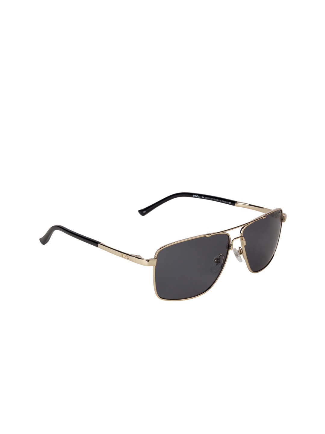 

INVU Men Rectangle Sunglasses V1805D, Blue