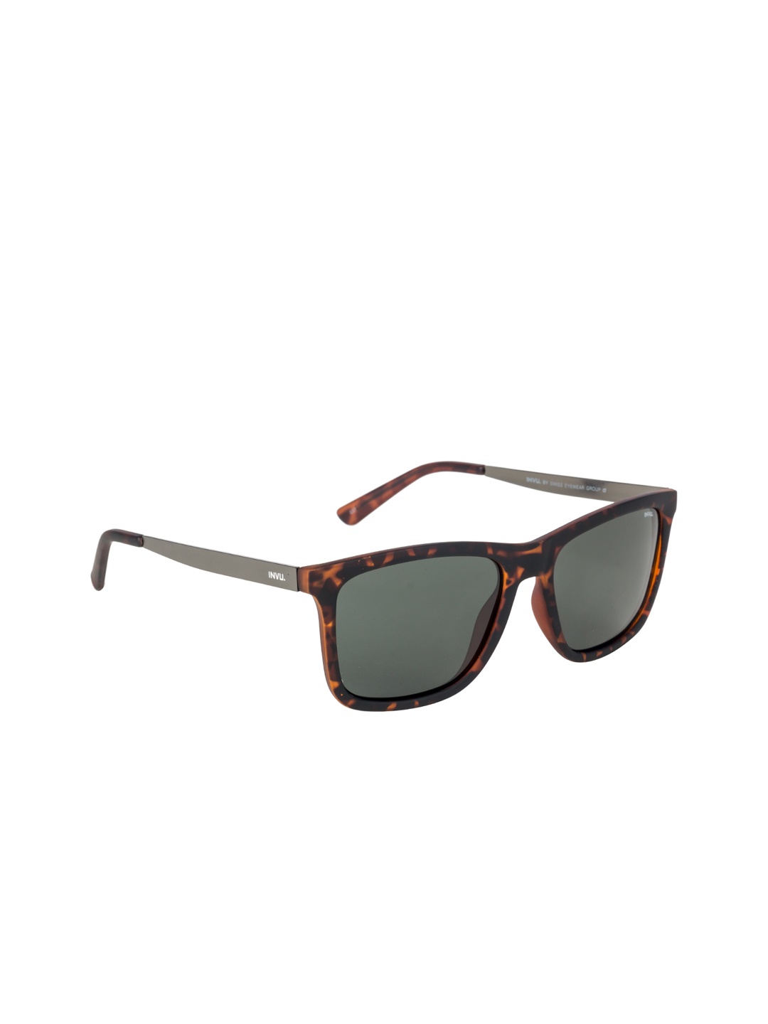 

INVU Men Wayfarer Sunglasses B2712C, Green