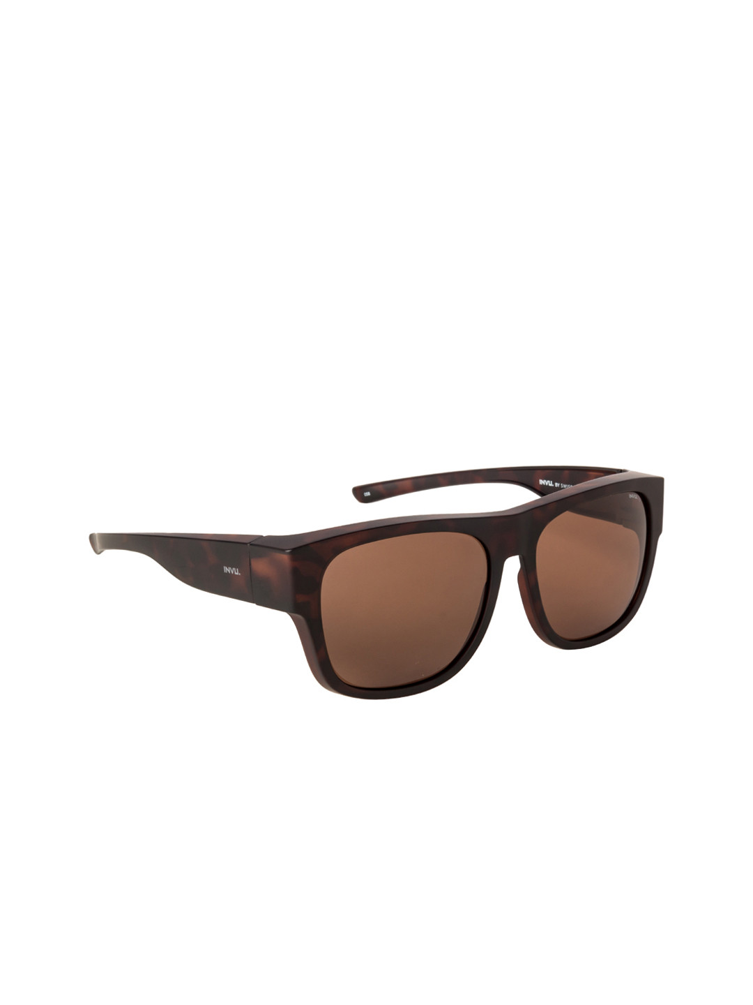

INVU Men Square Sunglasses E2802B, Brown
