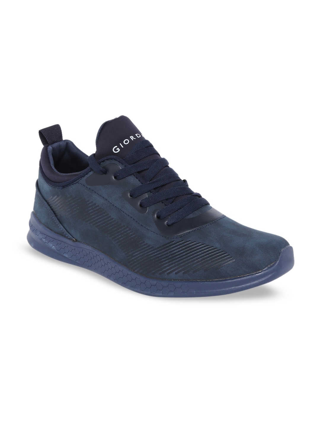 

GIORDANO Men Blue Synthetic Running Shoes