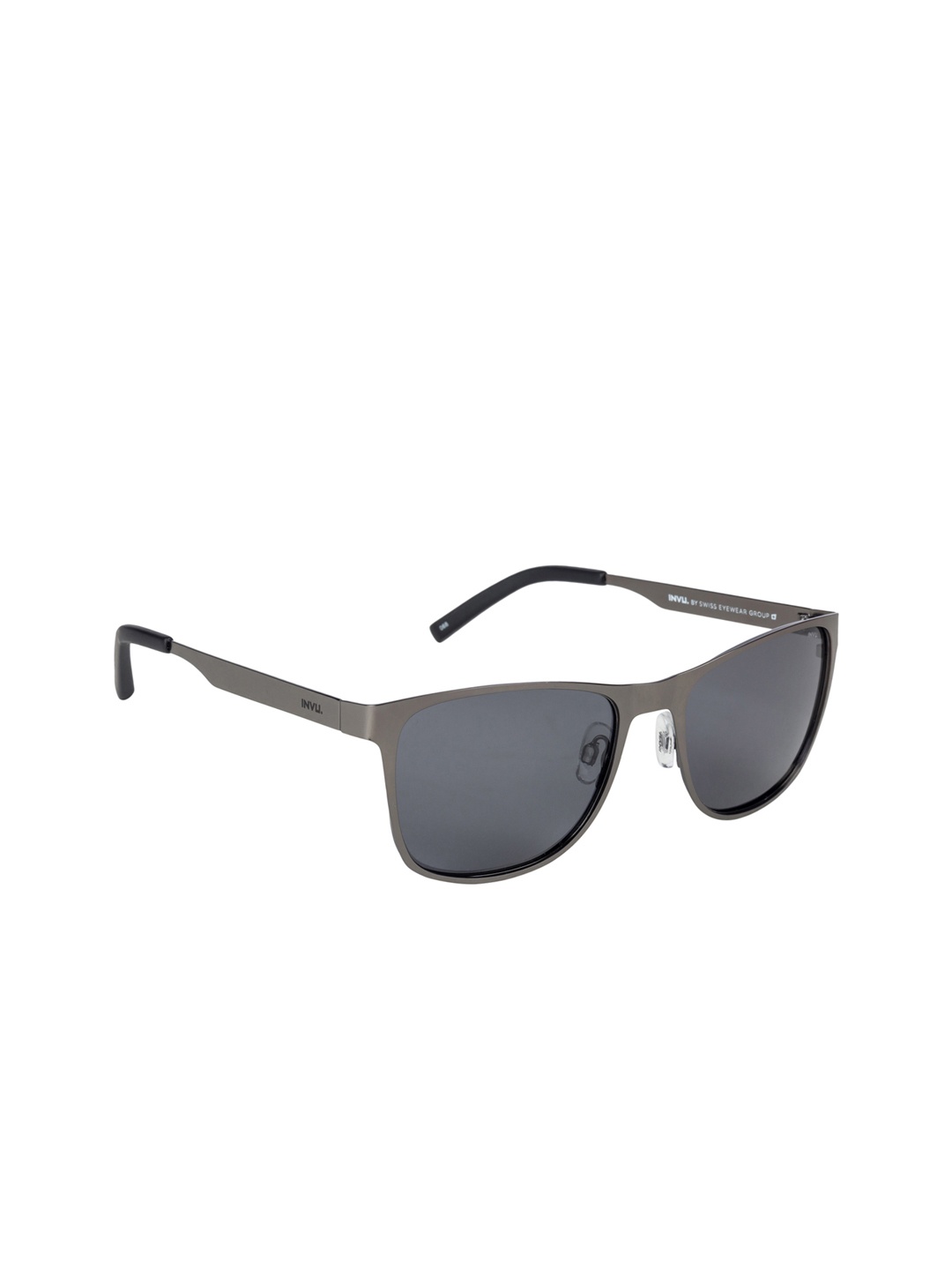 

INVU Men Rectangle Sunglasses B1903B, Grey
