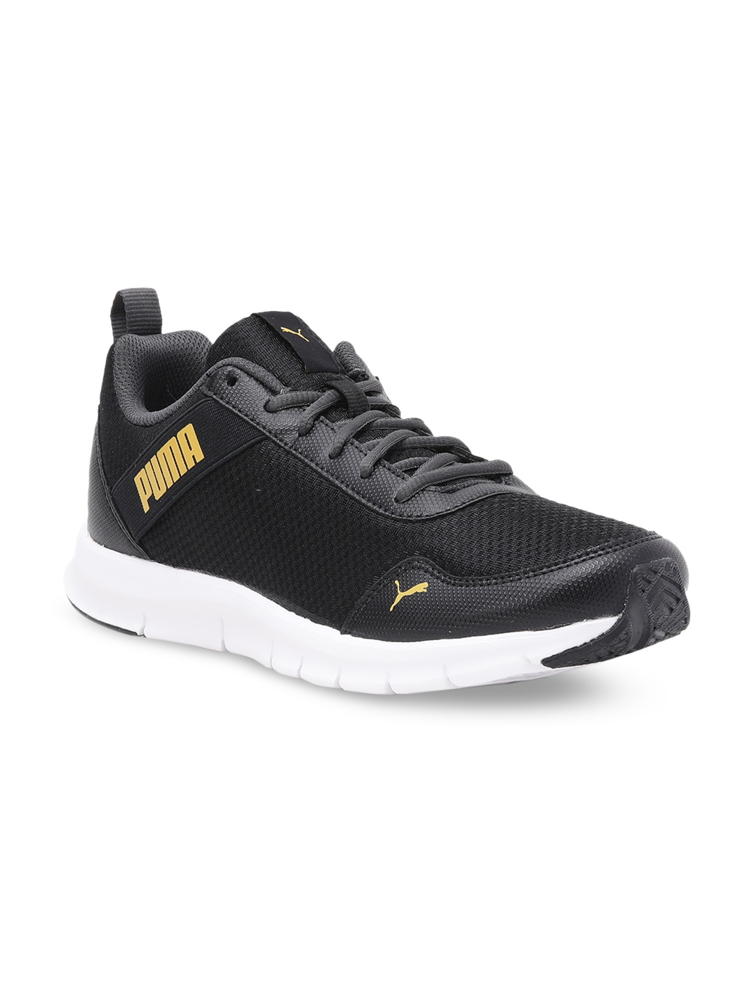 

Puma Men Black Mesh Sneakers