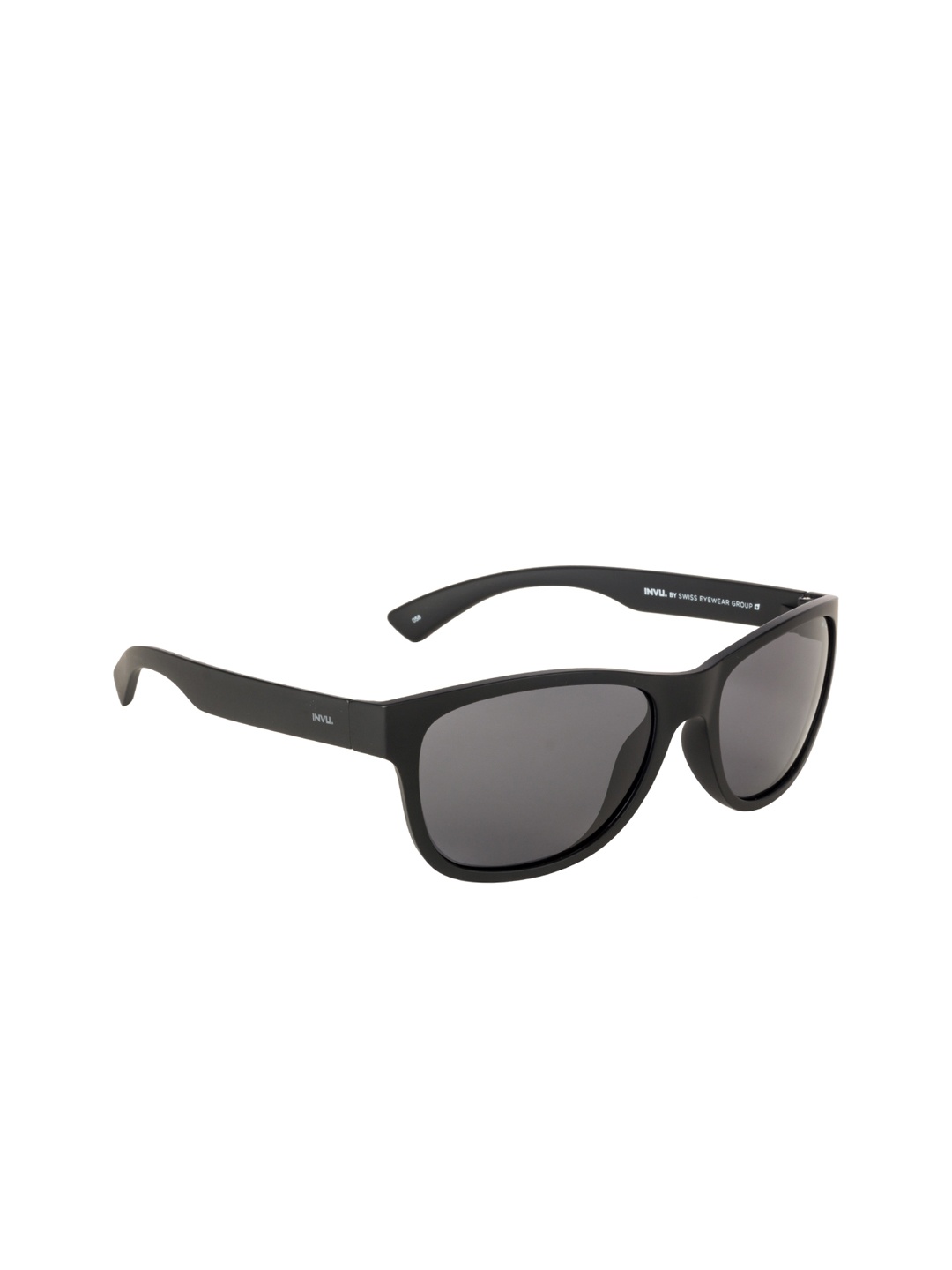 

INVU Men Rectangle Sunglasses, Grey